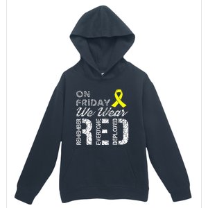 Red Friday Military R.E.D. On Friday We Wear Red Urban Pullover Hoodie