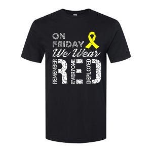 Red Friday Military R.E.D. On Friday We Wear Red Softstyle CVC T-Shirt