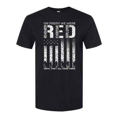 Red Friday Military On Friday We Wear Red Veteran Softstyle® CVC T-Shirt