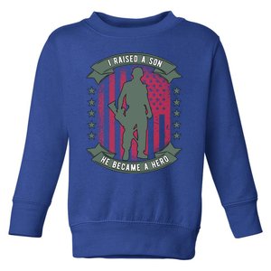 Red Friday Military Gift Deployed Son Veteran Mom Dad Hero Gift Toddler Sweatshirt