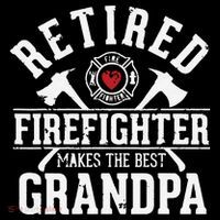 Retired Firefighter Makes The Best Grandpa Retirement Gift Sustainable Bucket Hat
