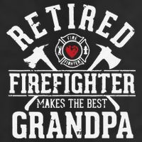 Retired Firefighter Makes The Best Grandpa Retirement Gift Adult Drive Performance Visor