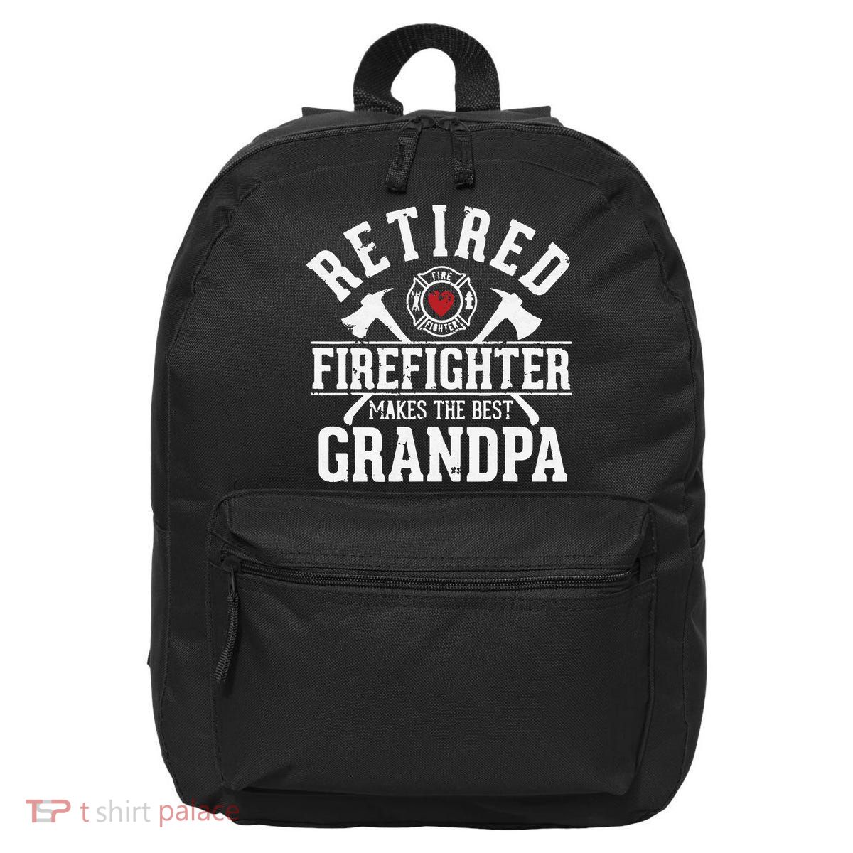 Retired Firefighter Makes The Best Grandpa Retirement Gift 16 in Basic Backpack