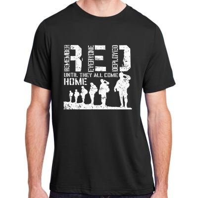 Red Friday Military I Wear RED On Fridays Mom Adult ChromaSoft Performance T-Shirt