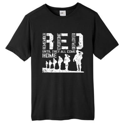 Red Friday Military I Wear RED On Fridays Mom Tall Fusion ChromaSoft Performance T-Shirt