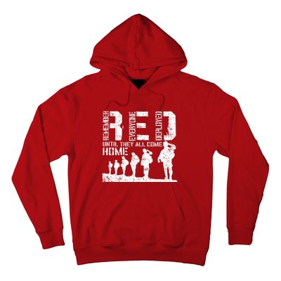 Red Friday Military I Wear RED On Fridays Mom Hoodie