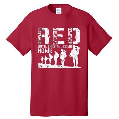 Red Friday Military I Wear RED On Fridays Mom Tall T-Shirt