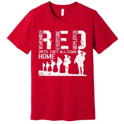 Red Friday Military I Wear RED On Fridays Mom Premium T-Shirt