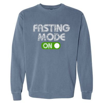 Ramadan Fasting Mode Fasting Muslim Ramadan Fasting Gift Garment-Dyed Sweatshirt