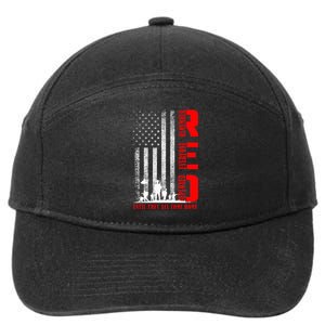 Red Friday Military Us A.R.M.Y Remember Erveryone Deployed 7-Panel Snapback Hat