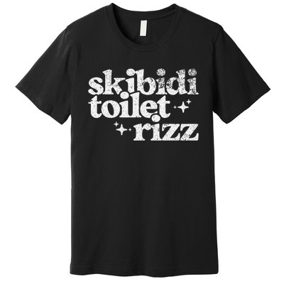 Rizz Funny Meme Premium T-Shirt