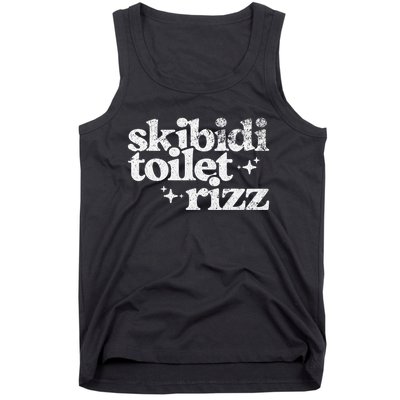 Rizz Funny Meme Tank Top