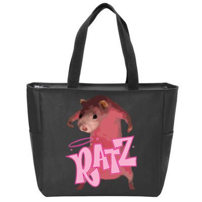 Ratz Funny Mouse Rat Zip Tote Bag