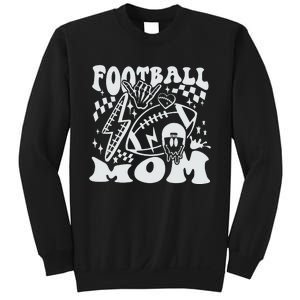 Retro Football Mom Baller Mom Football Game Day Mom Funny Football Sweatshirt