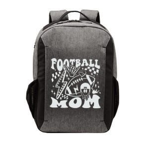 Retro Football Mom Baller Mom Football Game Day Mom Funny Football Vector Backpack