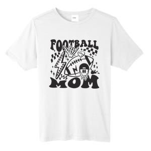 Retro Football Mom Baller Mom Football Game Day Mom Tall Fusion ChromaSoft Performance T-Shirt