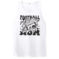 Retro Football Mom Baller Mom Football Game Day Mom PosiCharge Competitor Tank