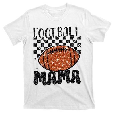 Retro Football Mama Football T-Shirt