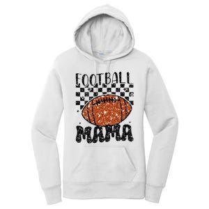 Retro Football Mama Football Women's Pullover Hoodie