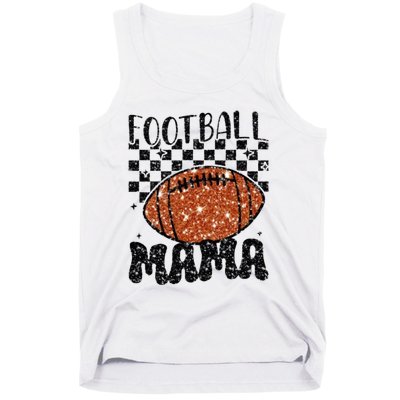 Retro Football Mama Football Tank Top