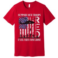 RED Friday Military Remember Everyone Deployed US Flag Army Premium T-Shirt