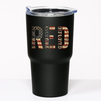 Red Friday Military Support Remember Everyone Deployed Tumbler