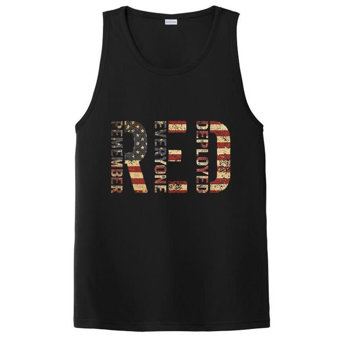 Red Friday Military Support Remember Everyone Deployed PosiCharge Competitor Tank