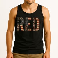 Red Friday Military Support Remember Everyone Deployed Tank Top