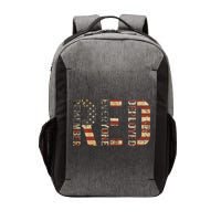 Red Friday Military Support Remember Everyone Deployed Vector Backpack