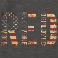 Red Friday Military Support Remember Everyone Deployed Vector Backpack