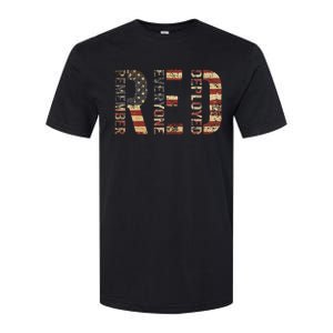 Red Friday Military Support Remember Everyone Deployed Softstyle CVC T-Shirt