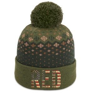 Red Friday Military Support Remember Everyone Deployed The Baniff Cuffed Pom Beanie