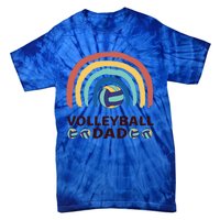 Rainbow Family Matching Volleyball Dad Gift Tie-Dye T-Shirt