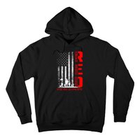 Red Friday Military U.S A.R.M.Y Remember Erveryone Deployed Hoodie