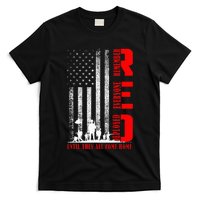 Red Friday Military U.S A.R.M.Y Remember Erveryone Deployed T-Shirt