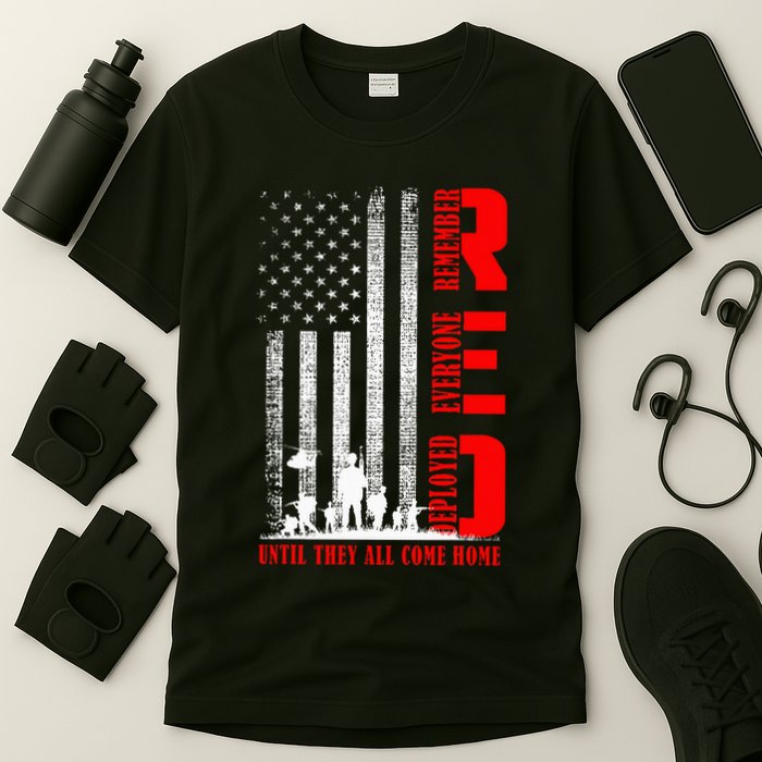 Red Friday Military U.S A.R.M.Y Remember Erveryone Deployed T-Shirt