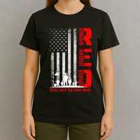 Red Friday Military U.S A.R.M.Y Remember Erveryone Deployed T-Shirt