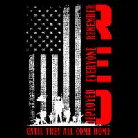 Red Friday Military U.S A.R.M.Y Remember Erveryone Deployed T-Shirt