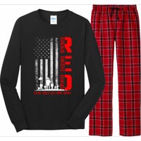 Red Friday Military U.S A.R.M.Y Remember Erveryone Deployed Long Sleeve Pajama Set