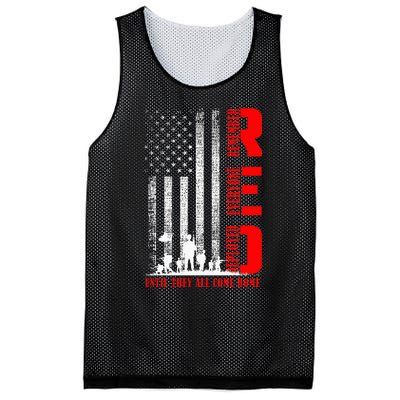 Red Friday Military U.S A.R.M.Y Remember Erveryone Deployed Mesh Reversible Basketball Jersey Tank