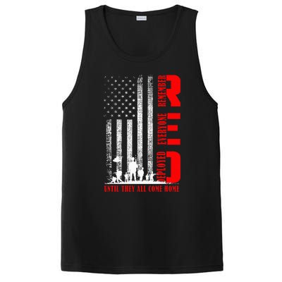 Red Friday Military U.S A.R.M.Y Remember Erveryone Deployed PosiCharge Competitor Tank