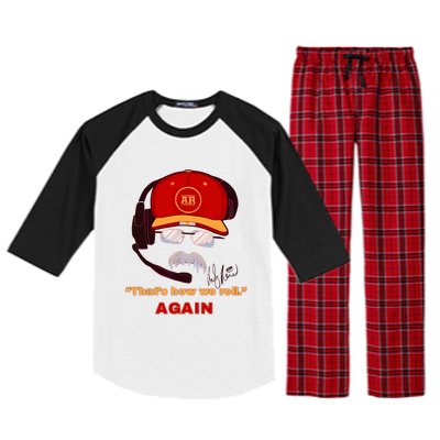 Reid Frozen Mustache ReidS Frozen Stache Raglan Sleeve Pajama Set