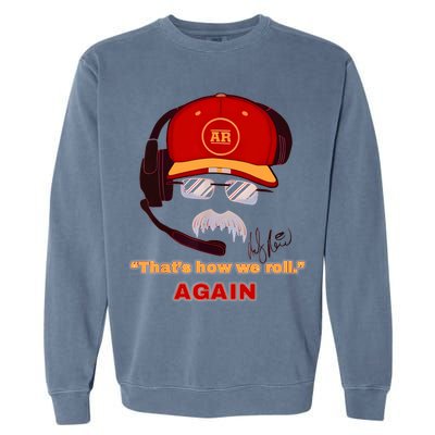 Reid Frozen Mustache ReidS Frozen Stache Garment-Dyed Sweatshirt