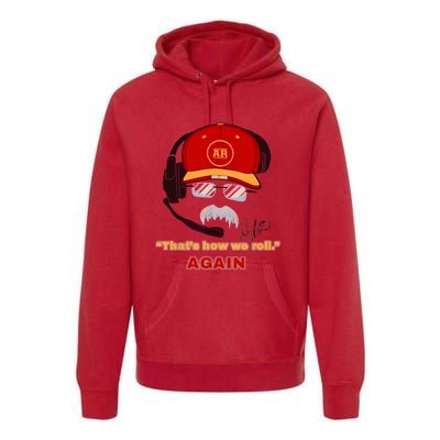 Reid Frozen Mustache ReidS Frozen Stache Premium Hoodie