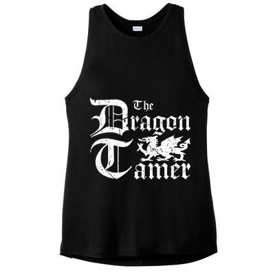 Renaissance Festival Medieval Dragon Tamer Ren Faire Ladies PosiCharge Tri-Blend Wicking Tank