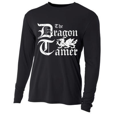 Renaissance Festival Medieval Dragon Tamer Ren Faire Cooling Performance Long Sleeve Crew