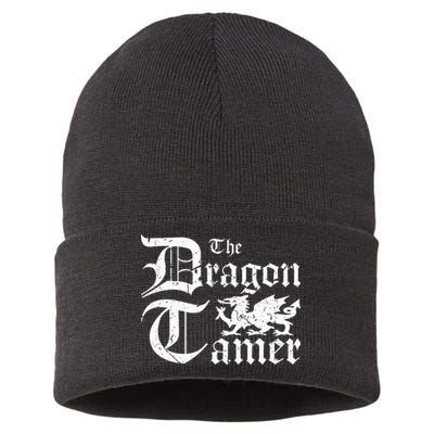 Renaissance Festival Medieval Dragon Tamer Ren Faire Sustainable Knit Beanie