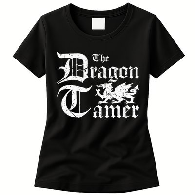 Renaissance Festival Medieval Dragon Tamer Ren Faire Womens T-Shirt