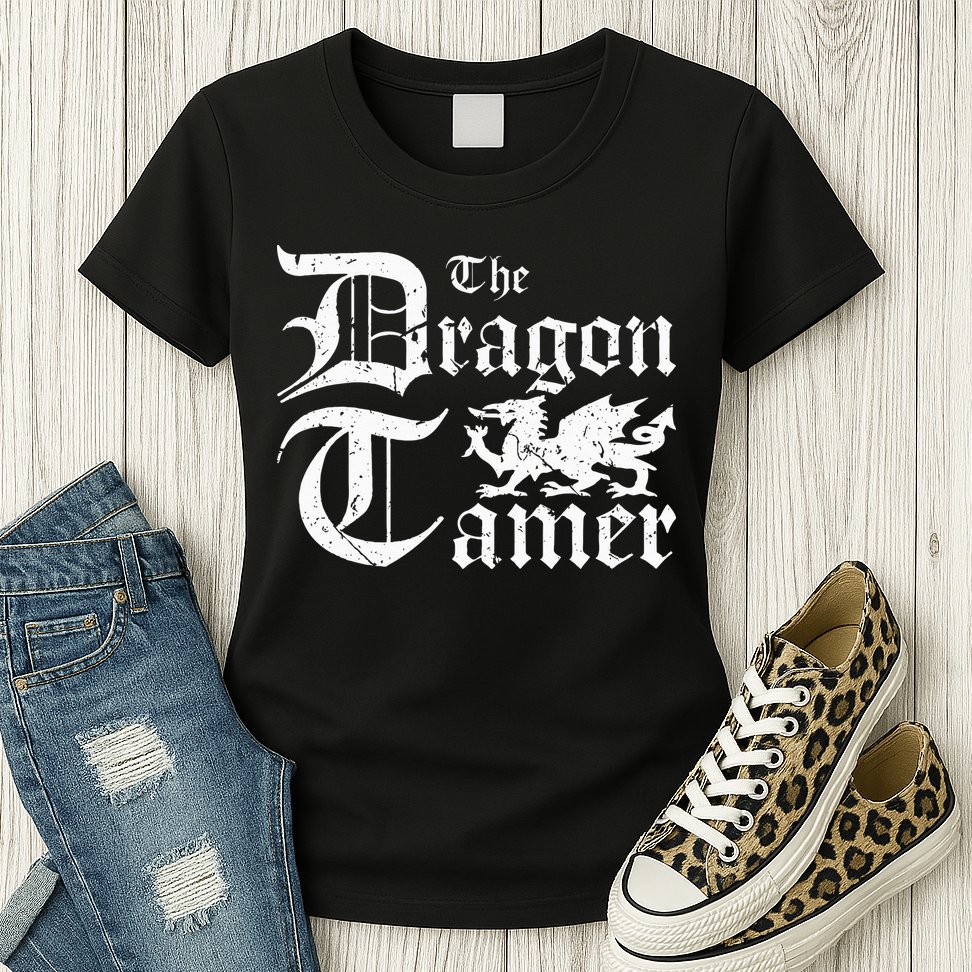 Renaissance Festival Medieval Dragon Tamer Ren Faire Womens T-Shirt