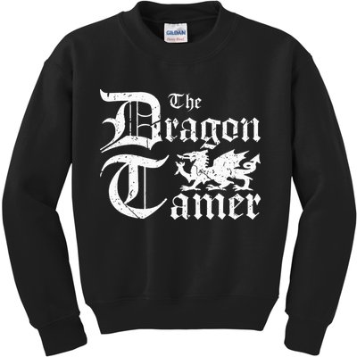 Renaissance Festival Medieval Dragon Tamer Ren Faire Kids Sweatshirt